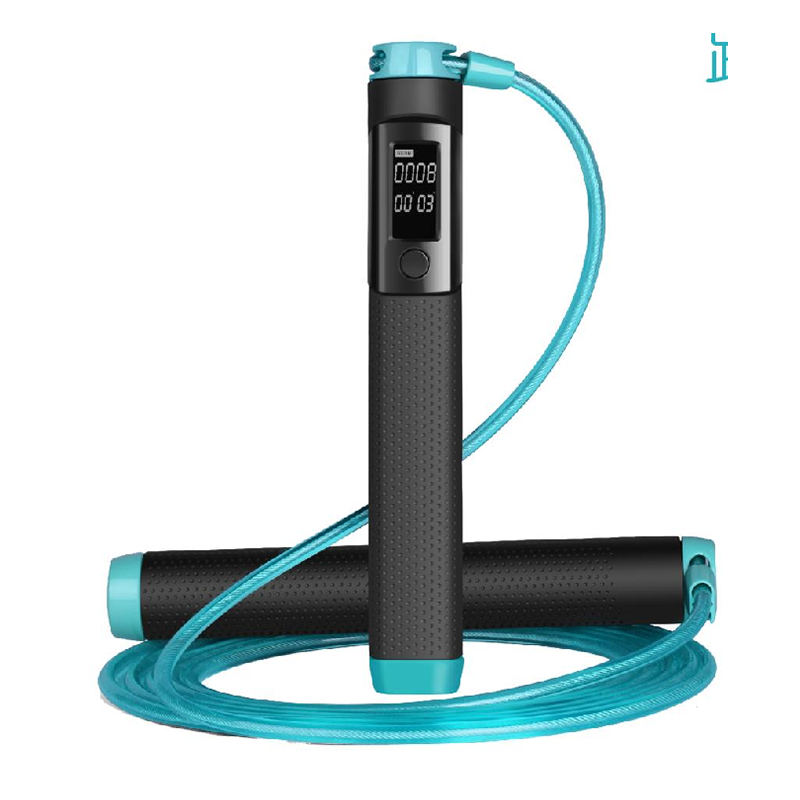 Electronic jump rope